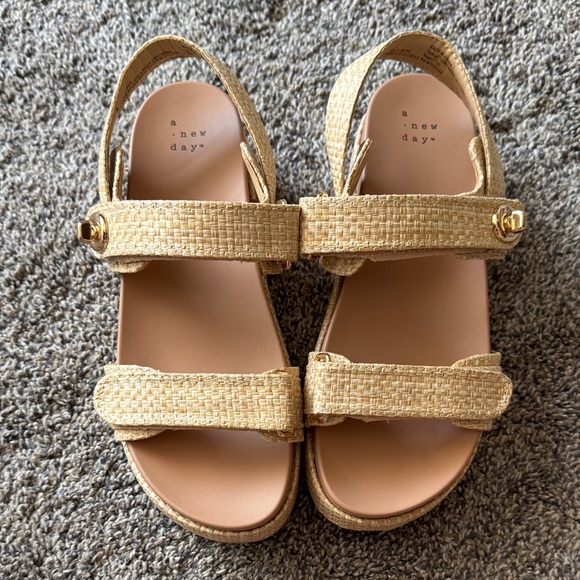 Tanner Platform Double Band Sandals - Picture 2 of 7